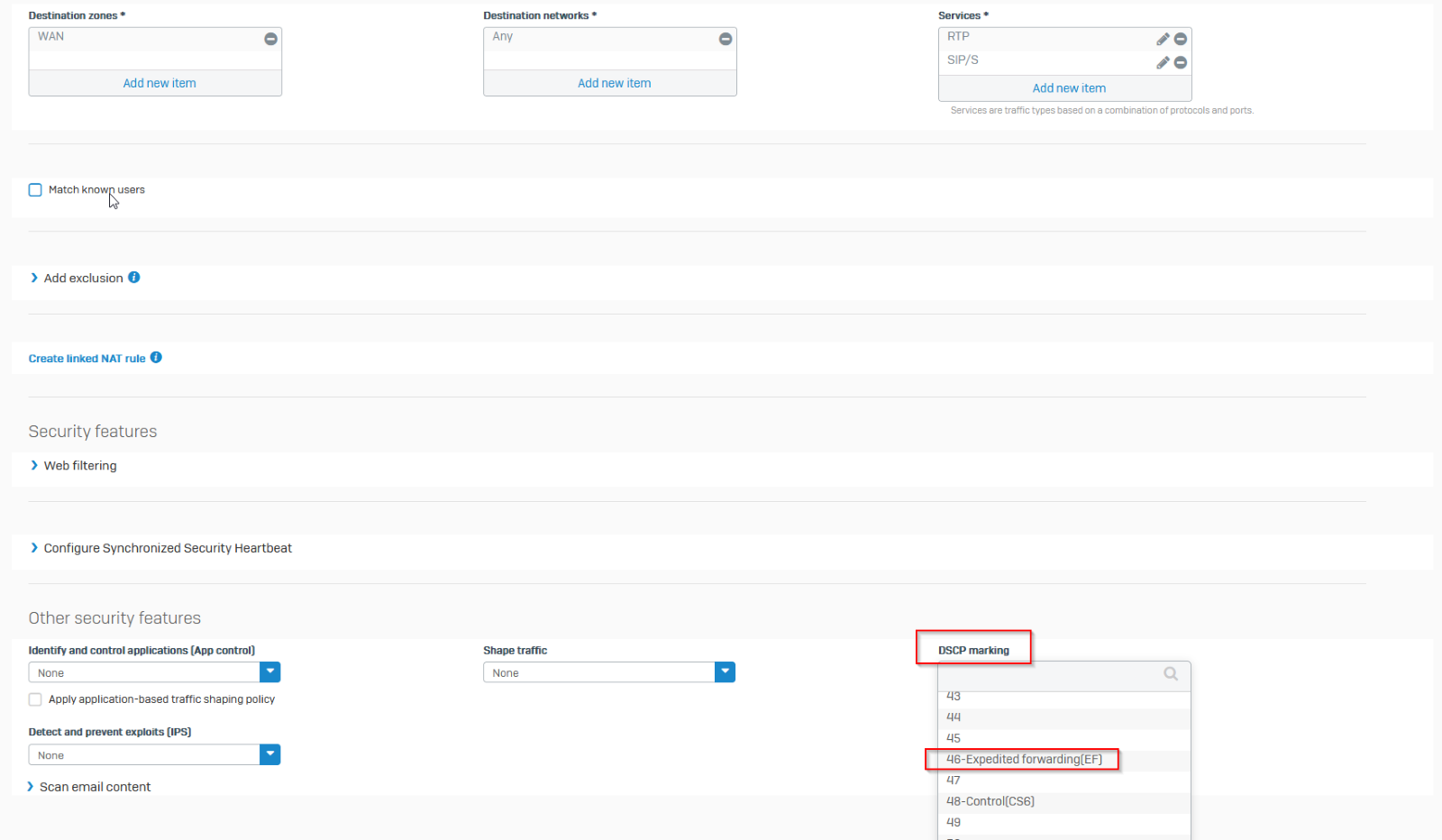 Dscp Wert Einstellen